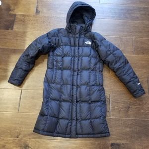 Northface Black Long Winter Jacket